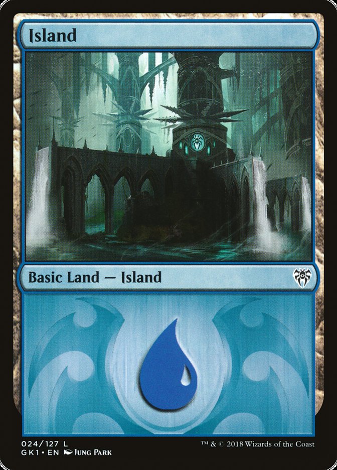 Island (24) [Guilds of Ravnica Guild Kit] | Tables and Towers