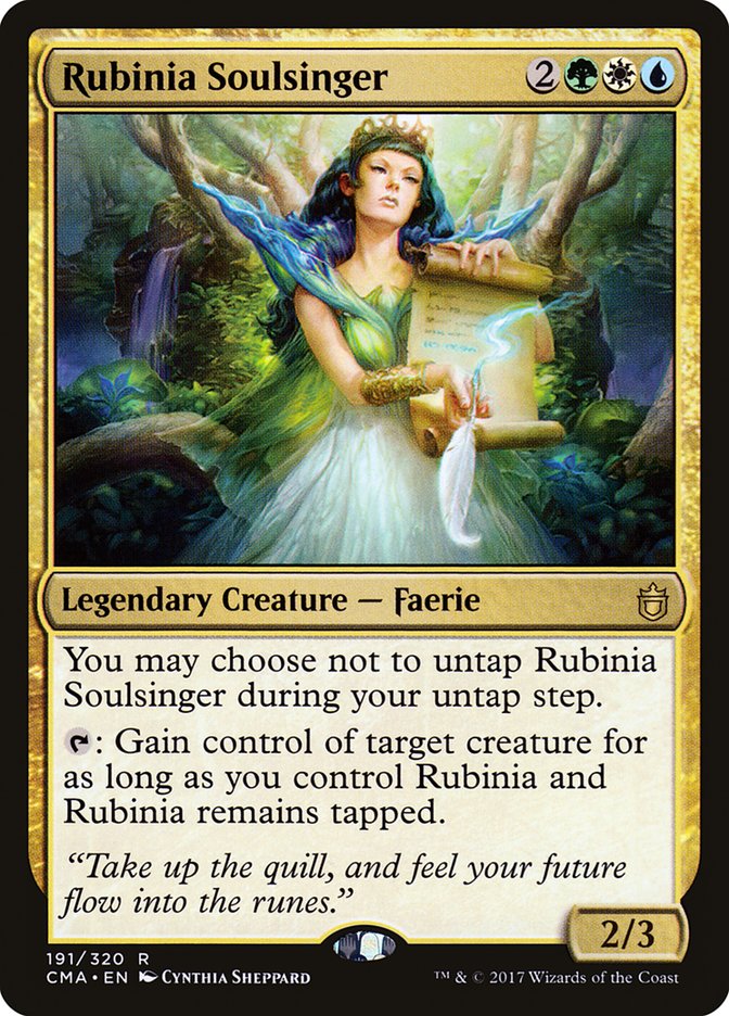 Rubinia Soulsinger [Commander Anthology] | Tables and Towers