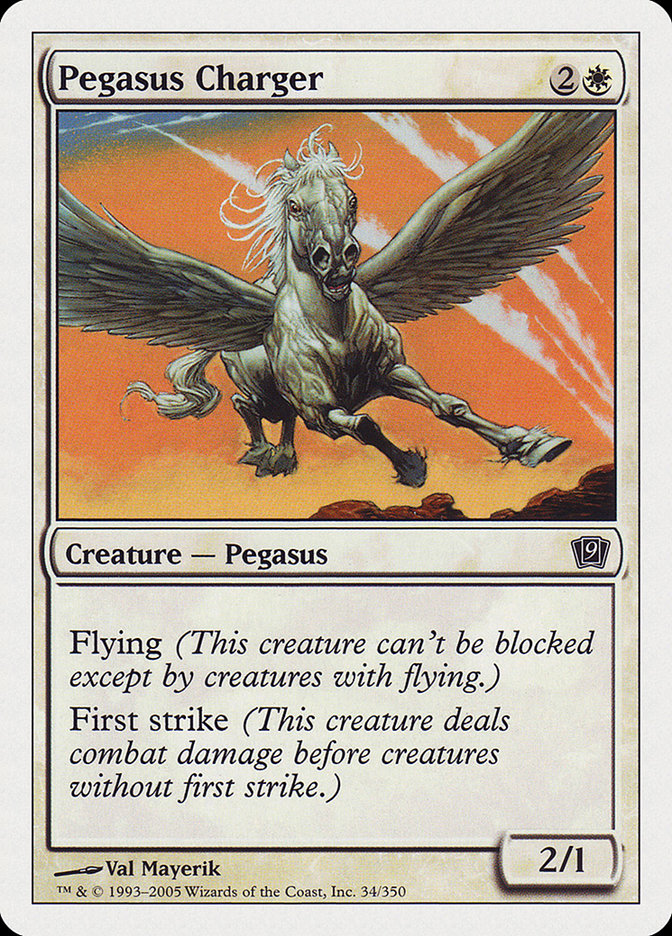 Pegasus Charger [Ninth Edition] | Tables and Towers