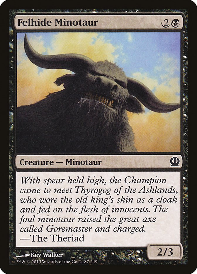 Felhide Minotaur [Theros] | Tables and Towers