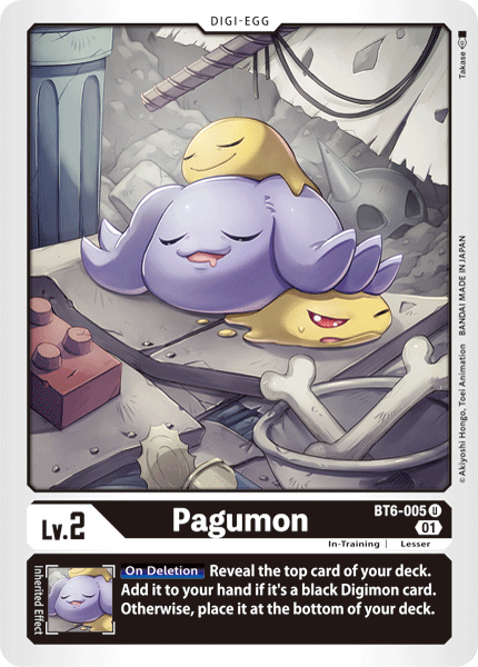 Pagumon [BT6-005] [Double Diamond] | Tables and Towers