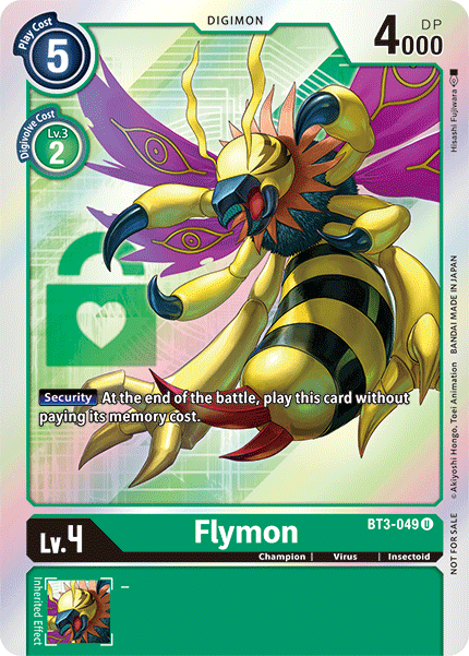 Flymon [BT3-049] (Buy-A-Box Promo) [Release Special Booster Ver.1.5 Promos] | Tables and Towers