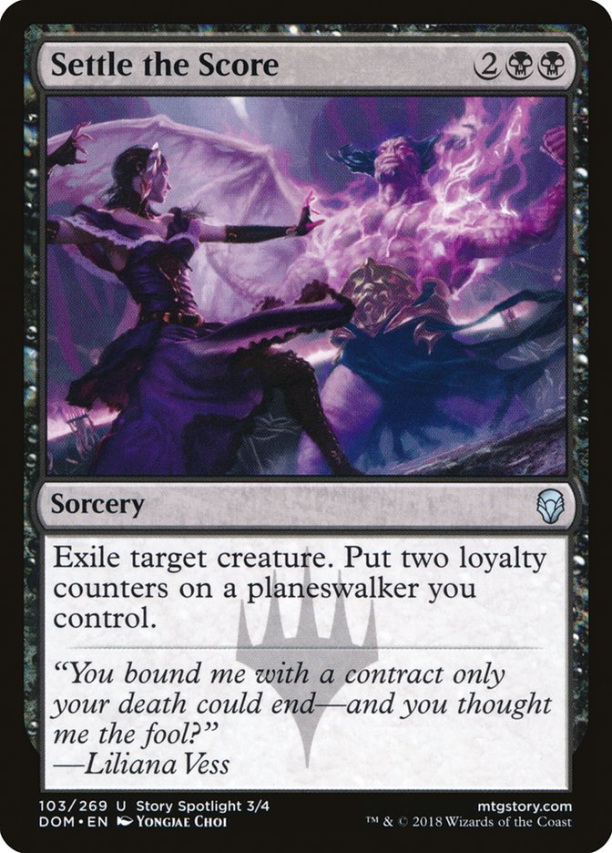 Settle the Score [Dominaria] | Tables and Towers