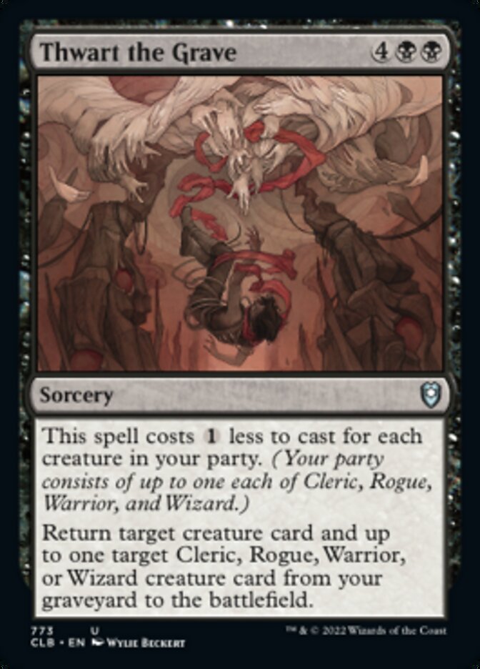 Thwart the Grave [Commander Legends: Battle for Baldur's Gate] | Tables and Towers