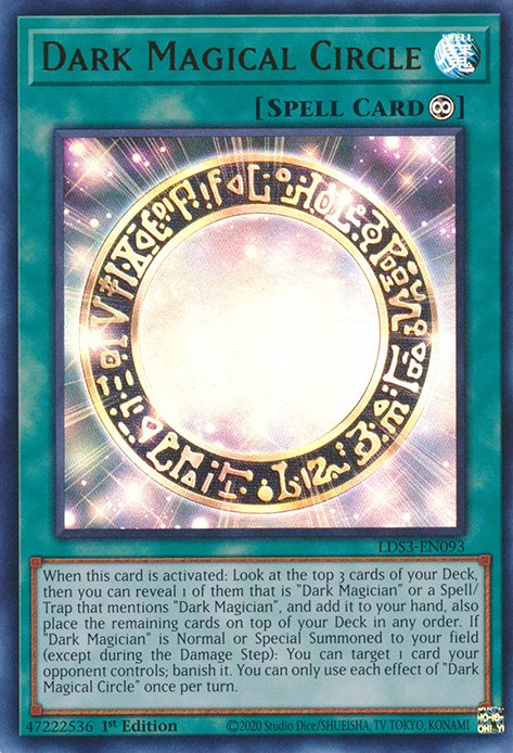 Dark Magical Circle [LDS3-EN093] Ultra Rare | Tables and Towers