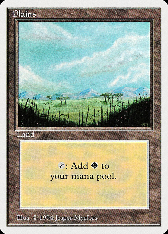 Plains (293) [Summer Magic / Edgar] | Tables and Towers