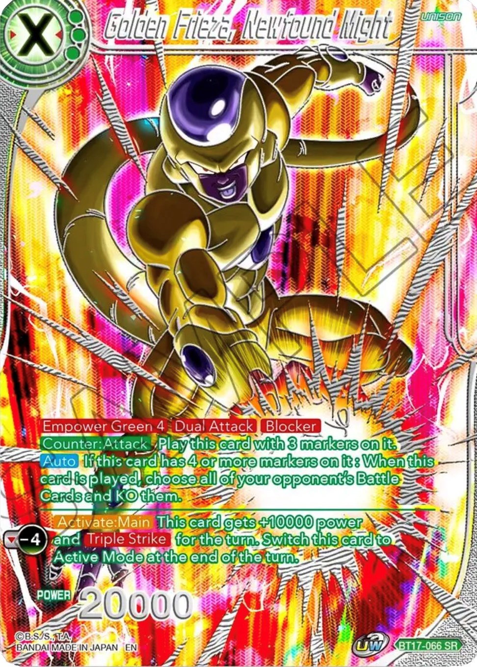 Golden Frieza, Newfound Might (BT17-066) [Collector's Selection Vol. 3] | Tables and Towers