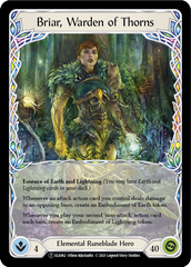 Briar, Warden of Thorns // Titan's Fist [U-ELE062] (Tales of Aria Unlimited)  Unlimited Normal | Tables and Towers