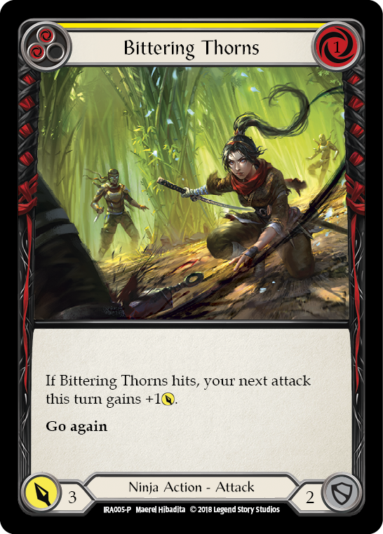 Bittering Thorns [IRA005-P] (Ira Welcome Deck)  1st Edition Normal | Tables and Towers