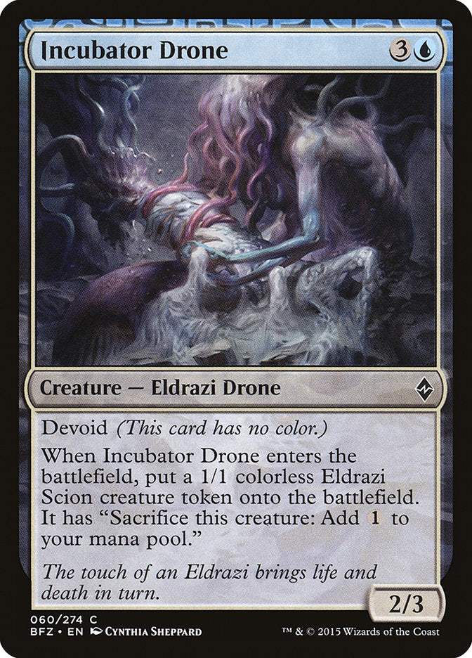 Incubator Drone [Battle for Zendikar] | Tables and Towers