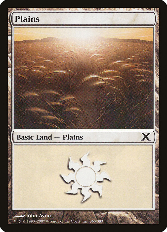 Plains (365) [Tenth Edition] | Tables and Towers