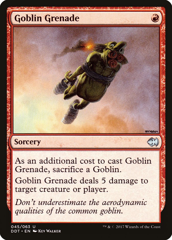 Goblin Grenade [Duel Decks: Merfolk vs. Goblins] | Tables and Towers