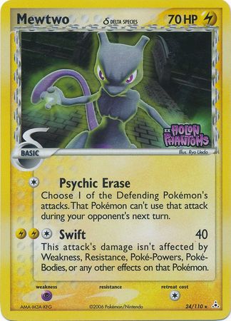 Mewtwo (24/110) (Delta Species) (Stamped) [EX: Holon Phantoms] | Tables and Towers