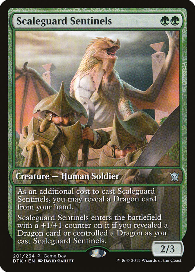 Scaleguard Sentinels (Game Day) [Dragons of Tarkir Promos] | Tables and Towers