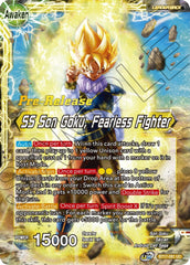 Son Goku // SS Son Goku, Fearless Fighter (BT17-081) [Ultimate Squad Prerelease Promos] | Tables and Towers