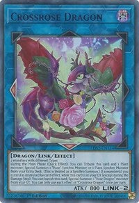 Crossrose Dragon (Purple) [LDS2-EN114] Ultra Rare | Tables and Towers