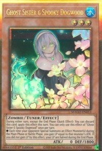 Ghost Sister & Spooky Dogwood (Alternate Art) [MAGO-EN013] Gold Rare | Tables and Towers