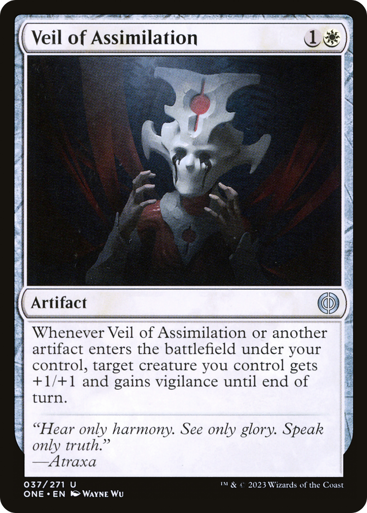 Veil of Assimilation [Phyrexia: All Will Be One] | Tables and Towers