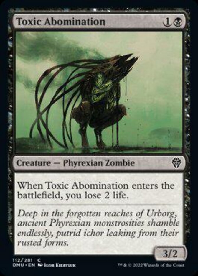 Toxic Abomination [Dominaria United] | Tables and Towers