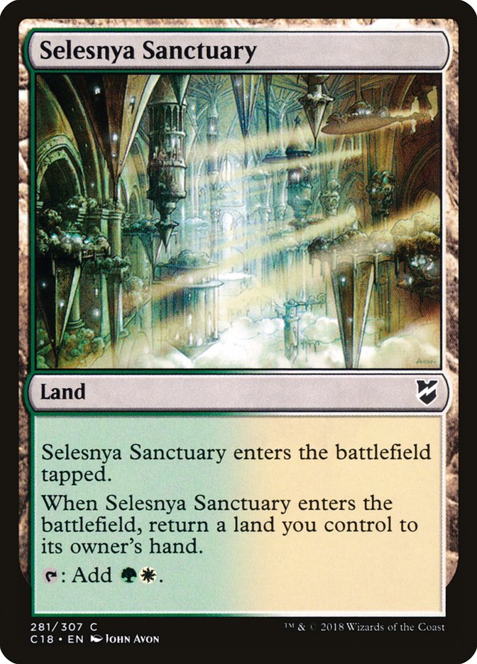 Selesnya Sanctuary [Commander 2018] | Tables and Towers