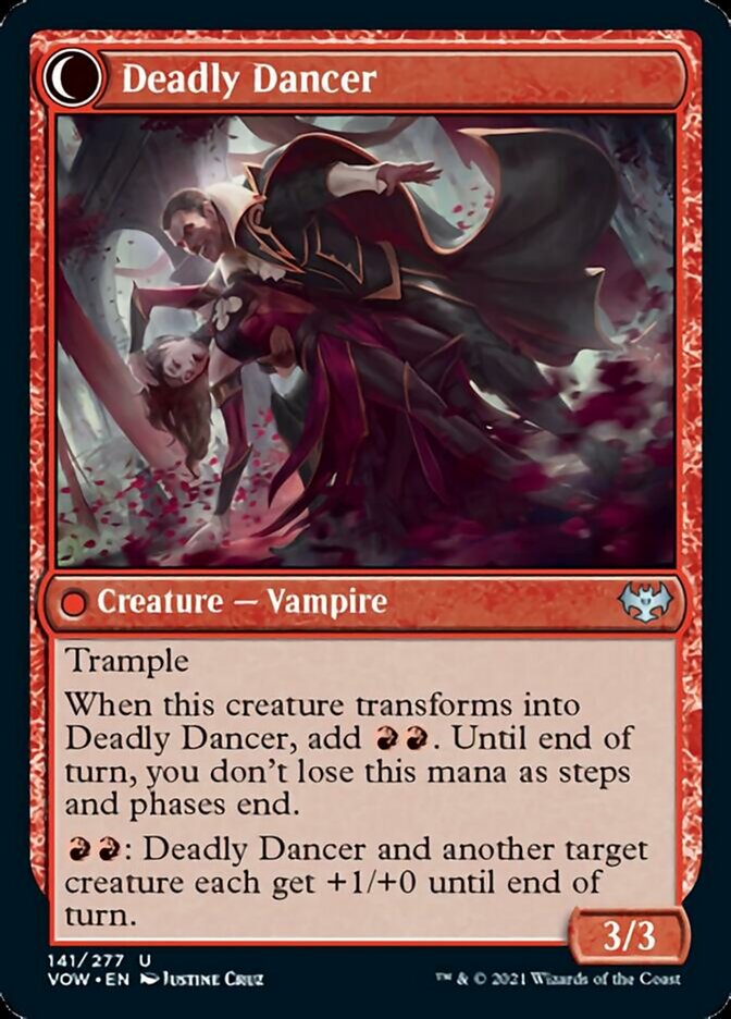 Alluring Suitor // Deadly Dancer [Innistrad: Crimson Vow] | Tables and Towers