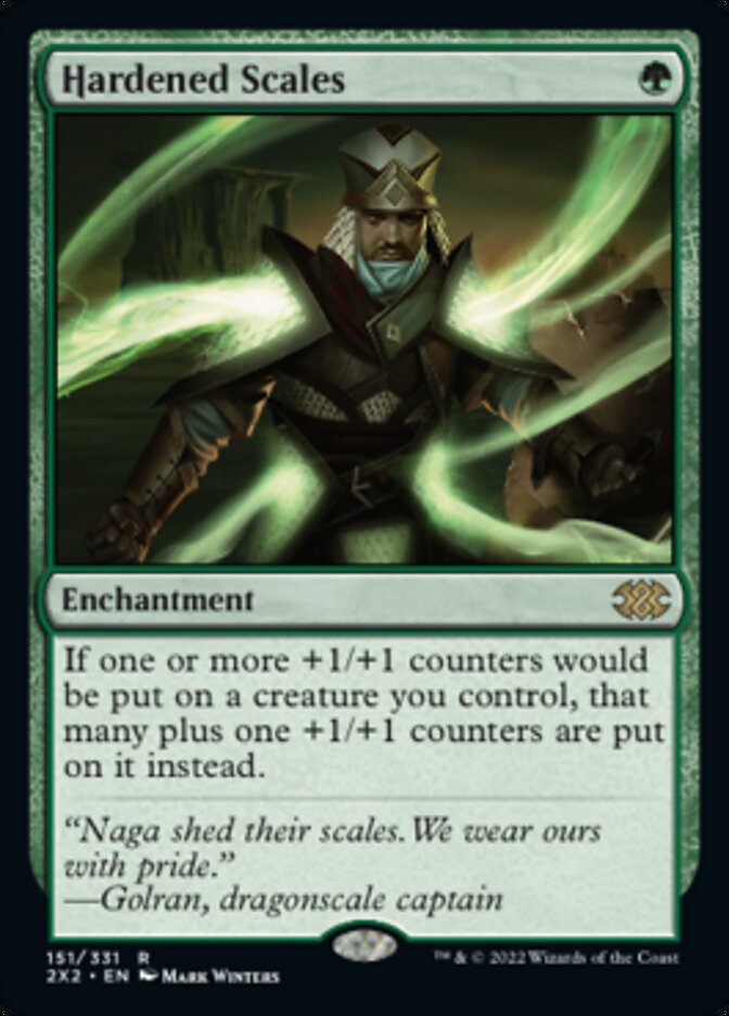 Hardened Scales [Double Masters 2022] | Tables and Towers