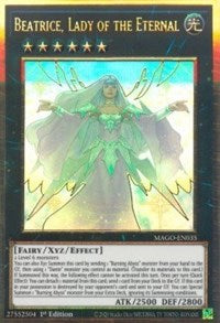 Beatrice, Lady of the Eternal [MAGO-EN035] Gold Rare | Tables and Towers