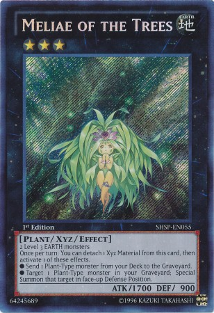 Meliae of the Trees [SHSP-EN055] Secret Rare | Tables and Towers