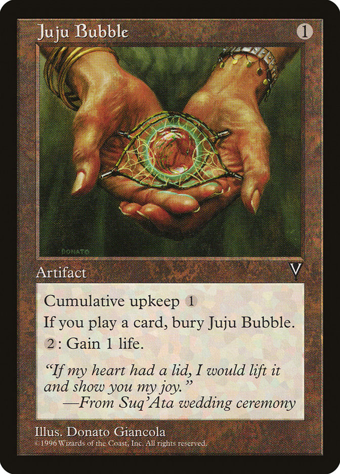 Juju Bubble [Visions] | Tables and Towers