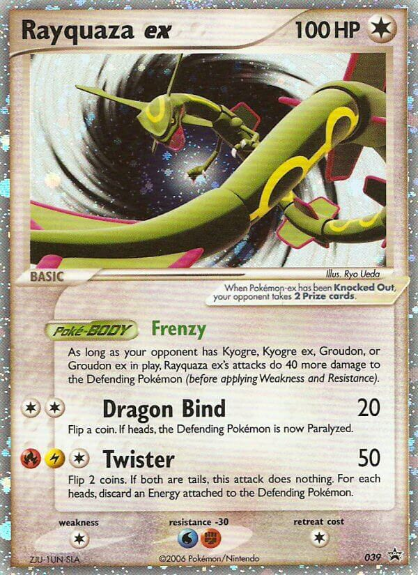 Rayquaza ex (039) [Nintendo: Black Star Promos] | Tables and Towers