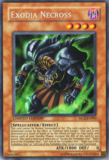 Exodia Necross [MC2-EN003] Secret Rare | Tables and Towers