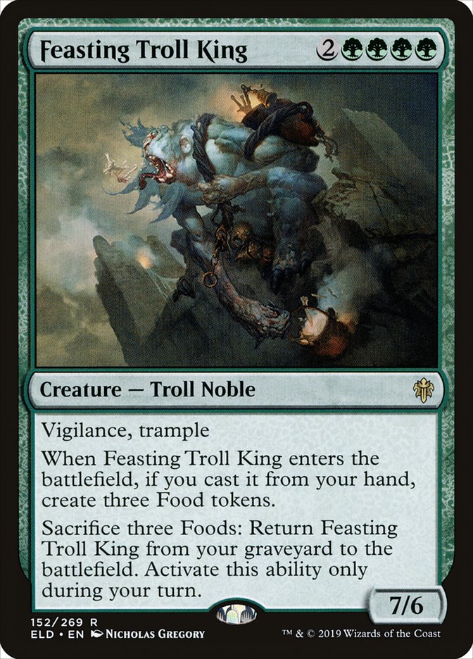 Feasting Troll King [Throne of Eldraine] | Tables and Towers