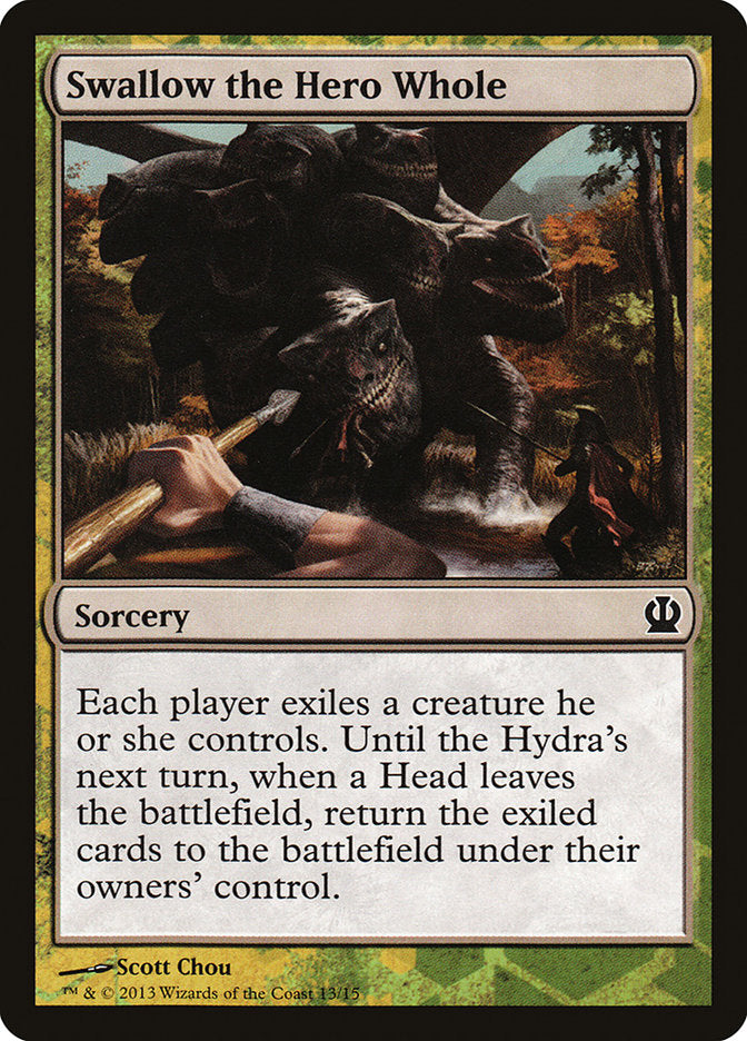 Swallow the Hero Whole [Theros Face the Hydra] | Tables and Towers