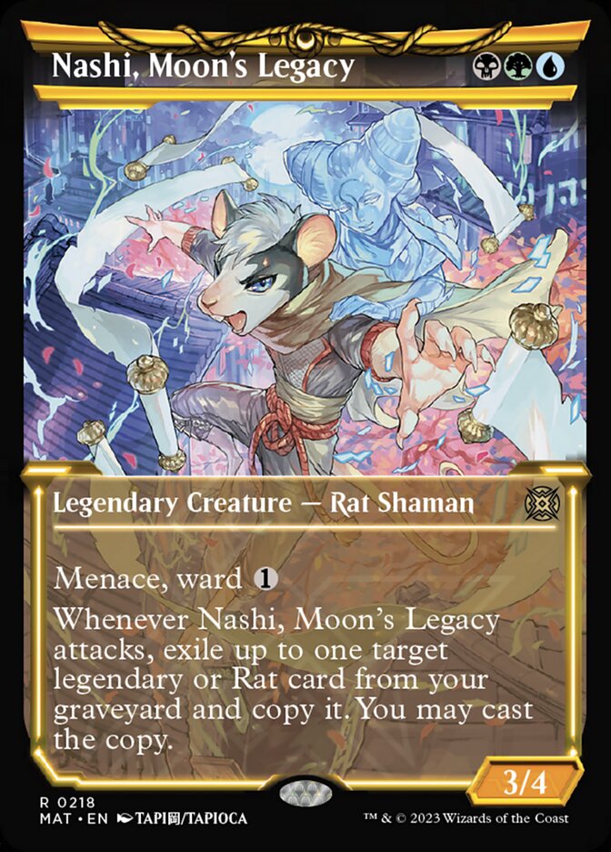 Nashi, Moon's Legacy (Showcase Halo Foil) [March of the Machine: The Aftermath] | Tables and Towers