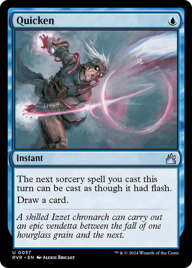 Quicken [Ravnica Remastered] | Tables and Towers