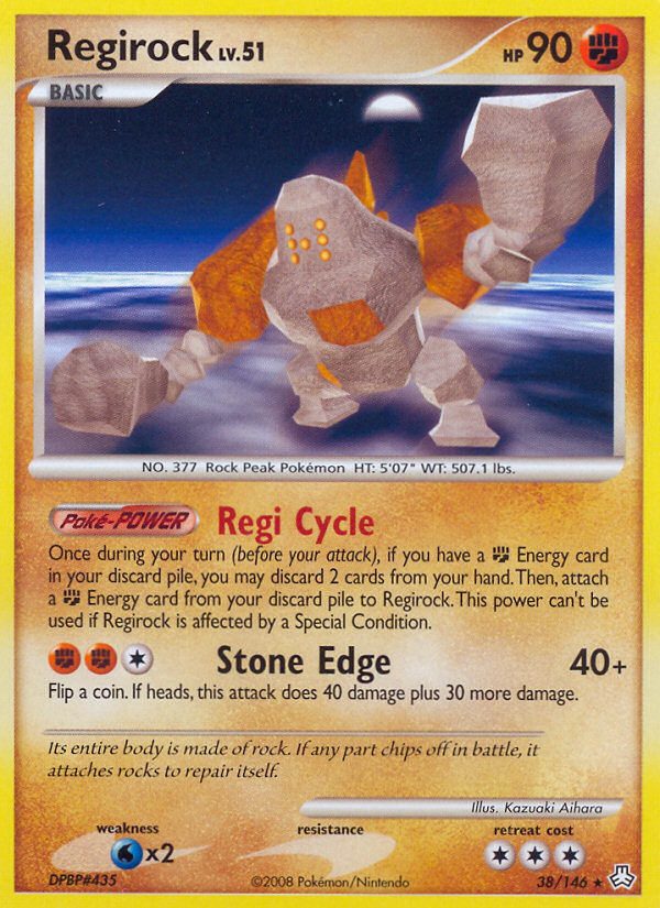 Regirock (38/146) [Diamond & Pearl: Legends Awakened] | Tables and Towers