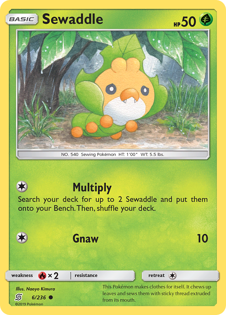 Sewaddle (6/236) [Sun & Moon: Unified Minds] | Tables and Towers