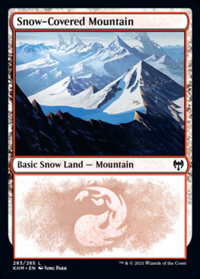 Snow-Covered Mountain (283) [Kaldheim] | Tables and Towers