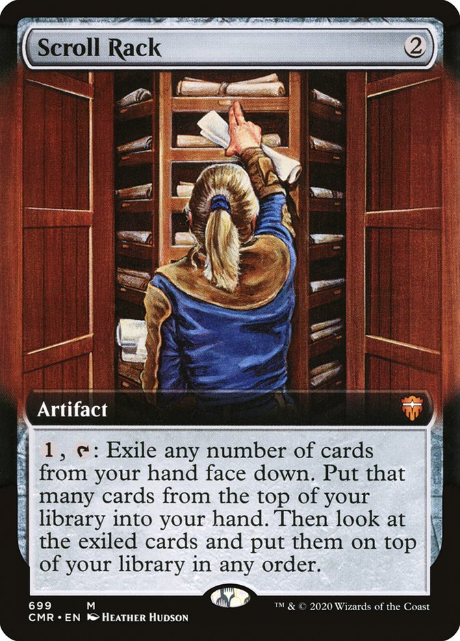 Scroll Rack (Extended Art) [Commander Legends] | Tables and Towers