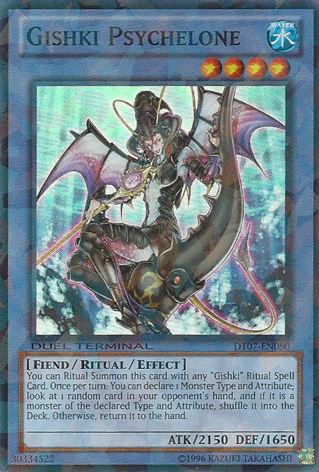 Gishki Psychelone [DT07-EN080] Super Rare | Tables and Towers