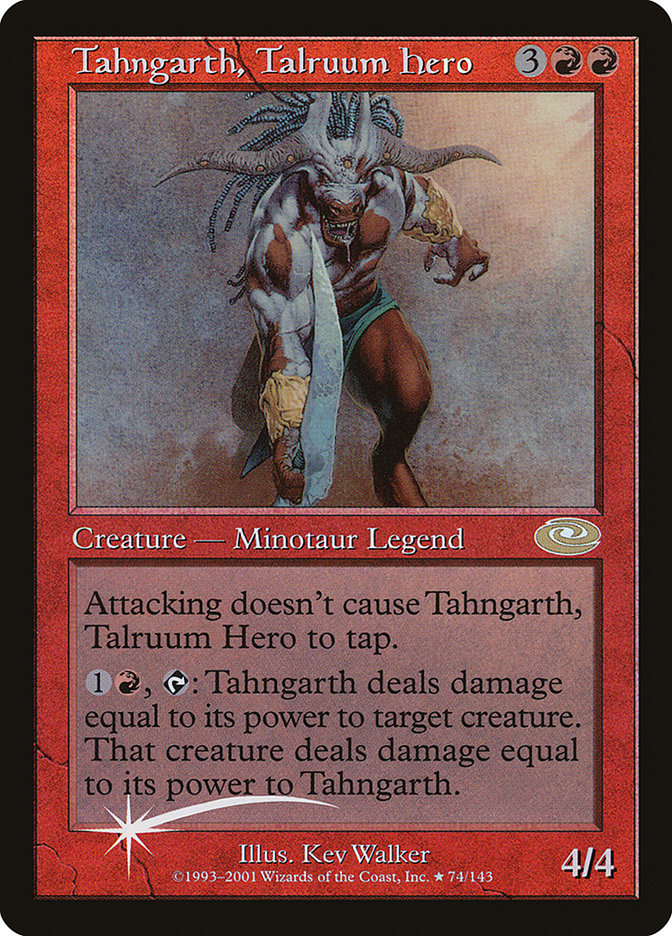 Tahngarth, Talruum Hero (Kev Walker) [Planeshift] | Tables and Towers