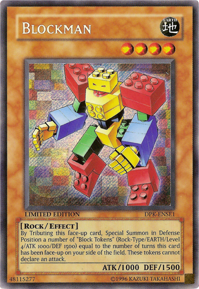 Blockman [DPK-ENSE1] Secret Rare | Tables and Towers