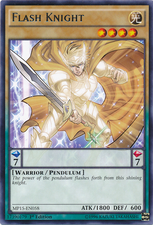 Flash Knight [MP15-EN058] Rare | Tables and Towers