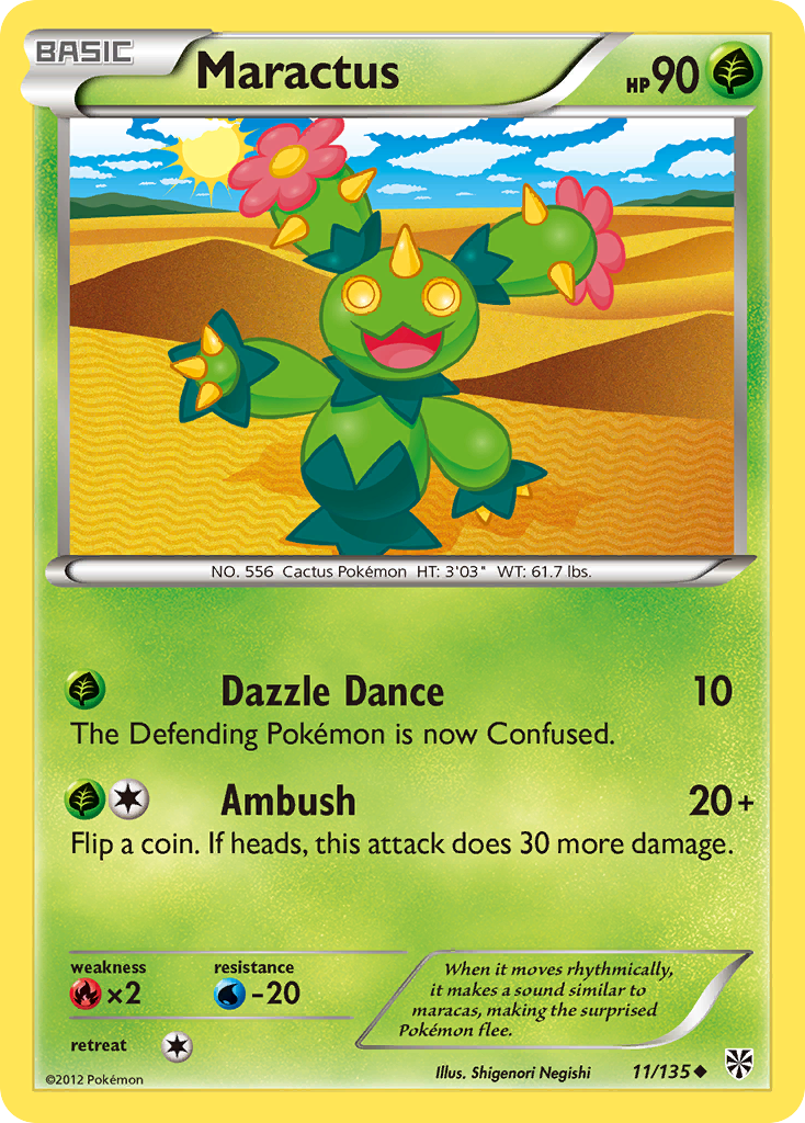 Maractus (11/135) [Black & White: Plasma Storm] | Tables and Towers