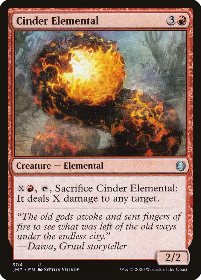 Cinder Elemental [Jumpstart] | Tables and Towers