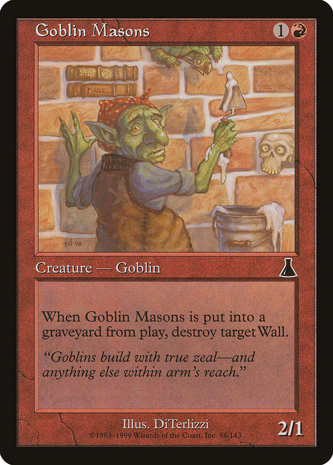 Goblin Masons [Urza's Destiny] | Tables and Towers