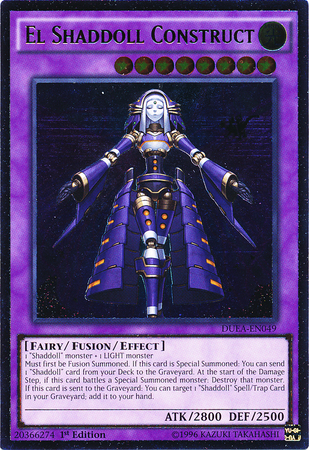 El Shaddoll Construct (UTR) [DUEA-EN049] Ultimate Rare | Tables and Towers