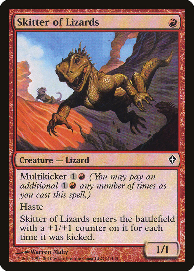 Skitter of Lizards [Worldwake] | Tables and Towers