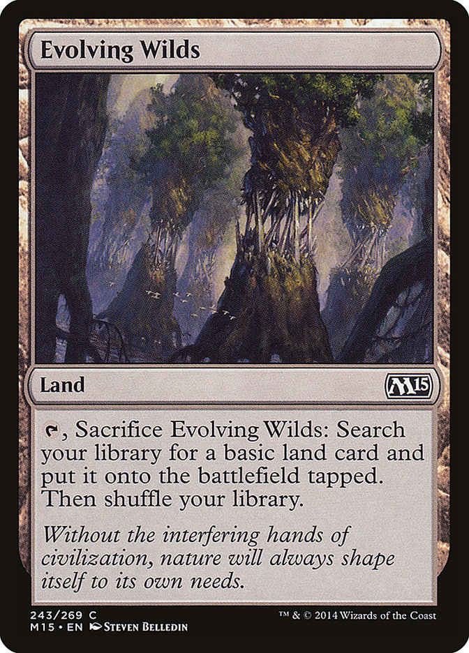 Evolving Wilds [Magic 2015] | Tables and Towers