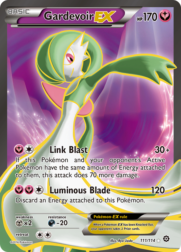 Gardevoir EX (111/114) [XY: Steam Siege] | Tables and Towers